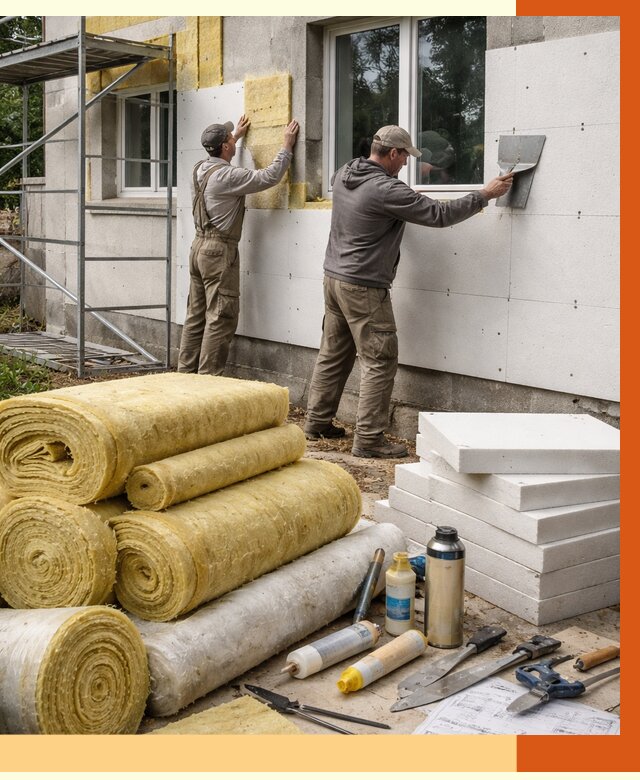 Утепление домов в Усть-Джегуте под ключ от 4252 руб/м2 | Профессионально — ТепломастерСтд