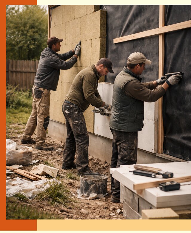 Утепление дачного дома под ключ в Усть-Джегуте