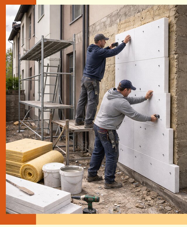 Утепление таунхауса с гарантией комфорта в Усть-Джегуте