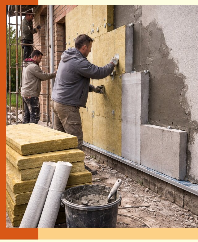 Утепление кирпичного дома под ключ в Усть-Джегуте