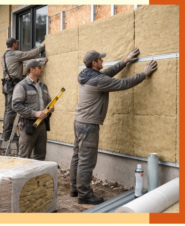 Утепление дома из SIP панелей в Усть-Джегуте от 6276 руб./м² под ключ | ТепломастерСтд