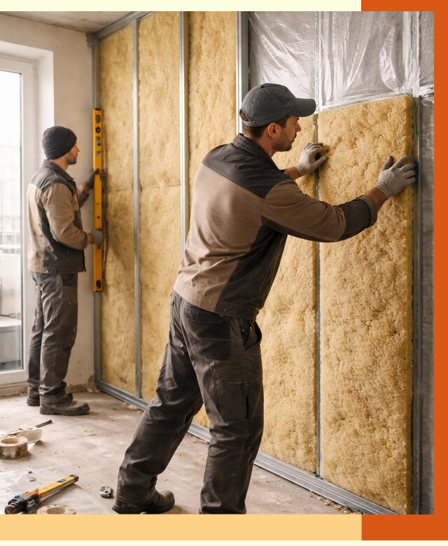 Утепление квартиры изнутри в Усть-Джегуте от 4404 руб. за м2 | Проф. работы ТепломастерСтд