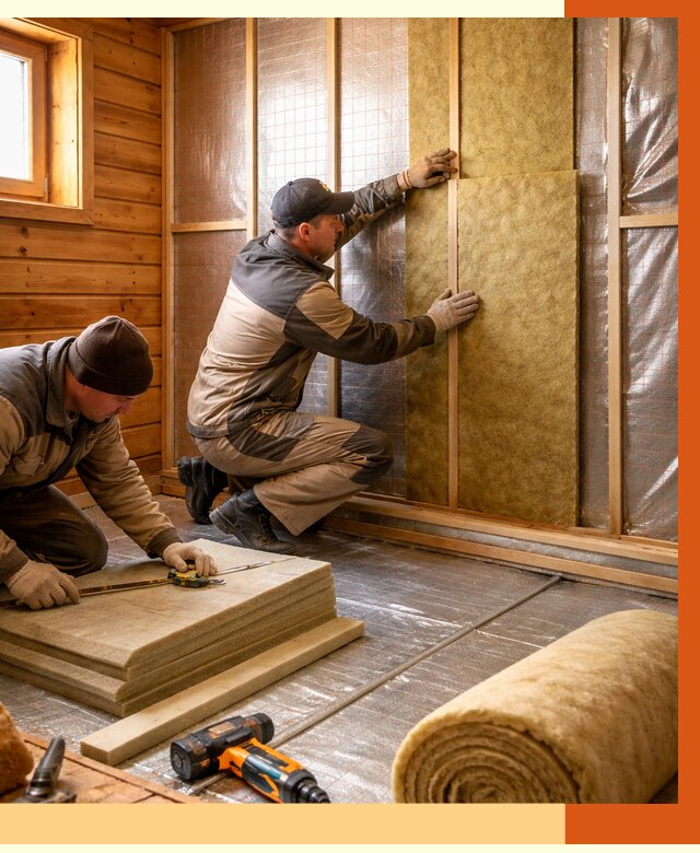 Утепление бани изнутри в Усть-Джегуте под ключ от 4252 руб./м² | ТепломастерСтд