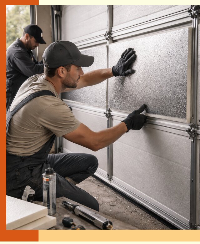 Утепление гаражных ворот в Усть-Джегуте качественно и надежно