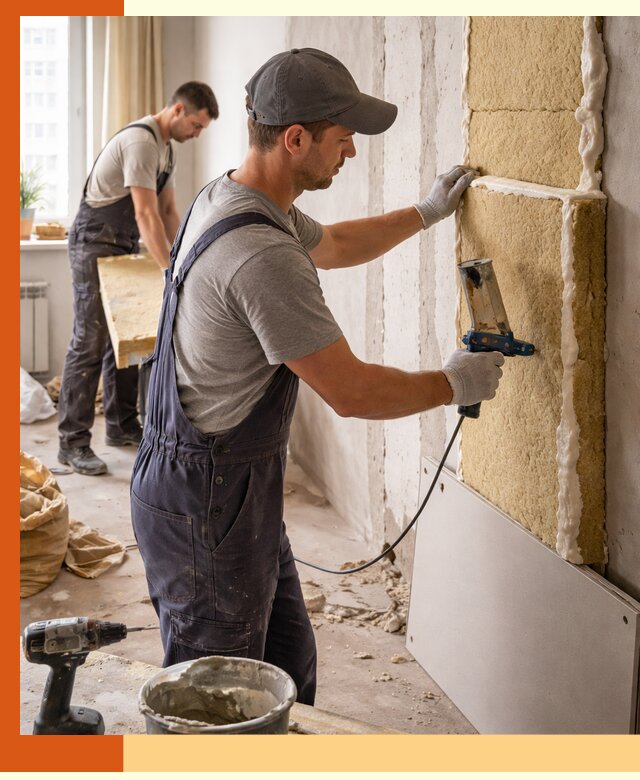 Утепление стен изнутри в Усть-Джегуте — качественно и эффективно