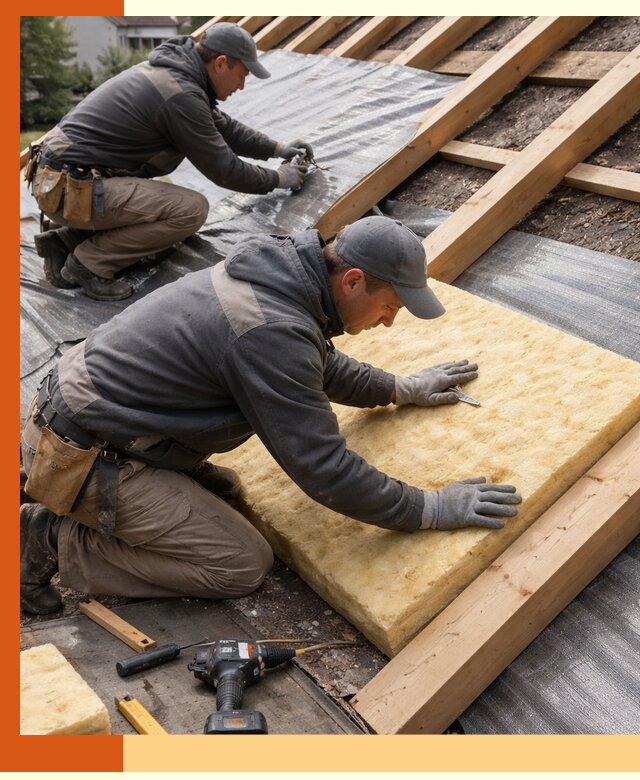 Профессиональное утепление крыши в Усть-Джегуте качественно и надежно