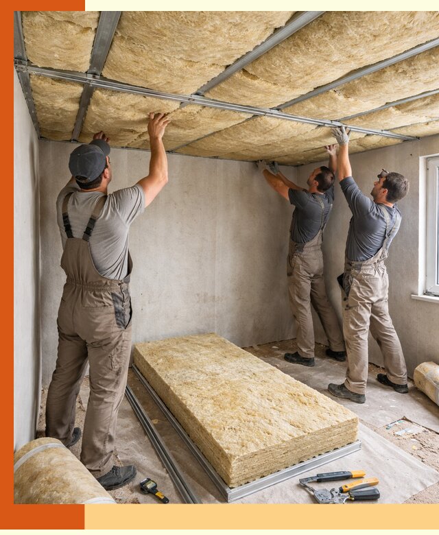 Утепление потолка в Усть-Джегуте — тепло и без сквозняков