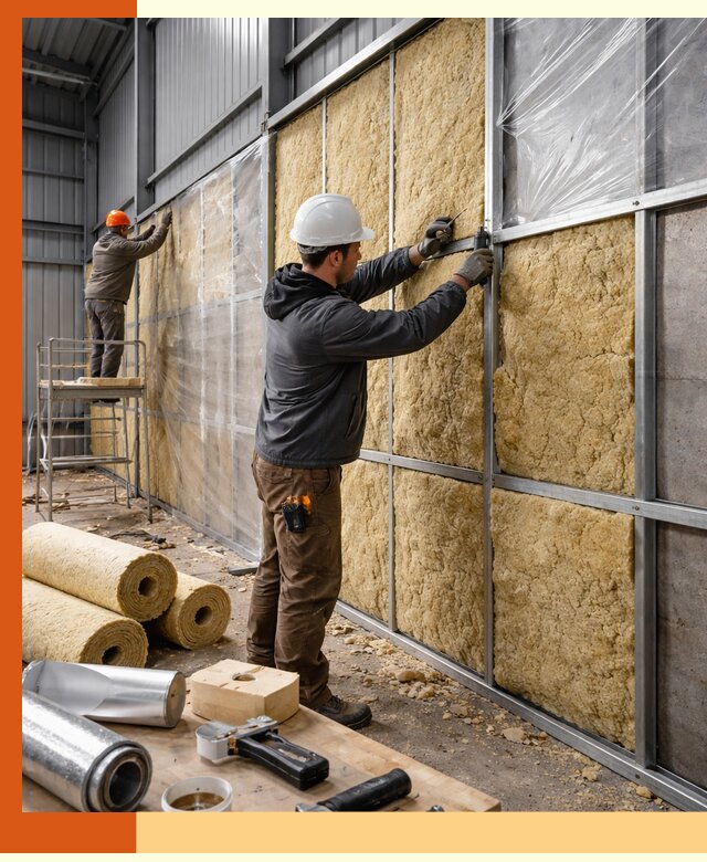 Утепление ангара в Усть-Джегуте — профессиональная теплоизоляция помещений