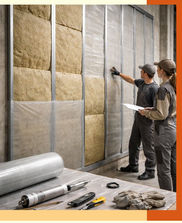 Утепление склада химсырья в Усть-Джегуте от 4555 руб. под ключ | ТепломастерСтд