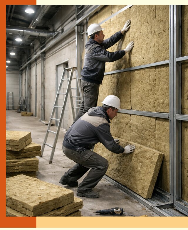 Утепление цеха под ключ в Усть-Джегуте с гарантией качества