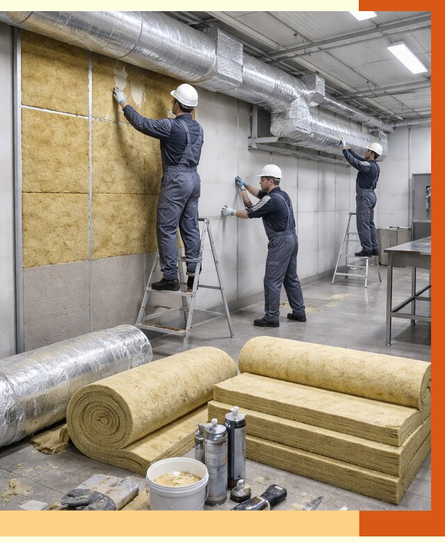 Утепление пищевого цеха в Усть-Джегуте от 12654 руб./м² — комплексно под ключ | ТепломастерСтд