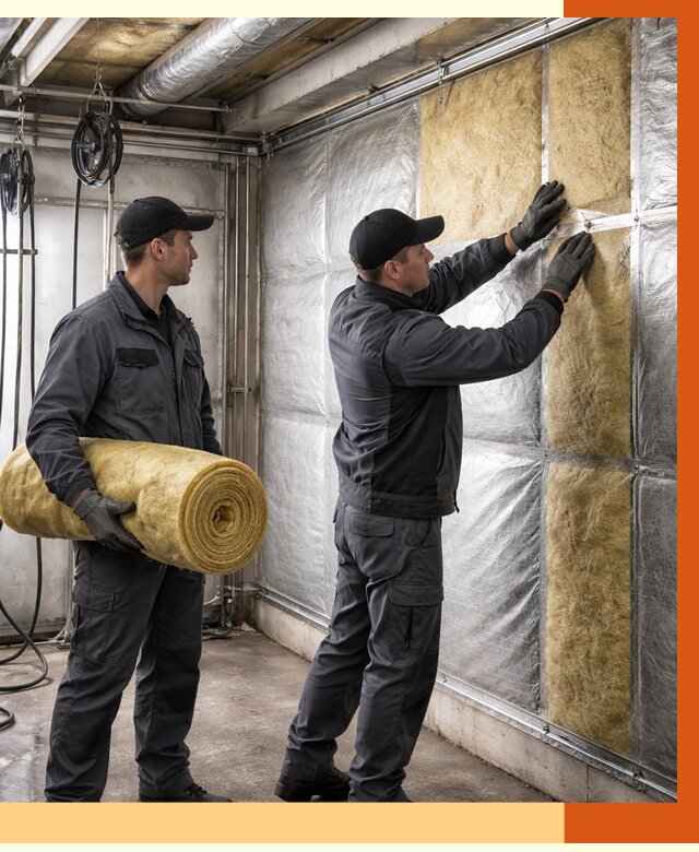 Утепление автомойки в Усть-Джегуте от 8605 руб./м2 — комплексное утепление под ключ | ТепломастерСтд