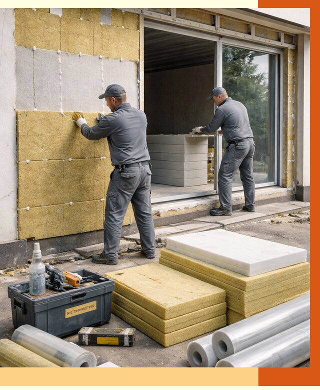 Утепление торгового павильона в Усть-Джегуте от 14678 руб./м² под ключ | ТепломастерСтд