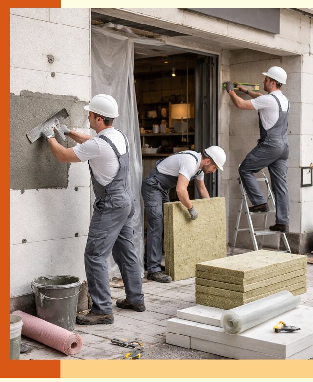 Утепление кафе в Усть-Джегуте: профессиональная теплоизоляция и монтаж