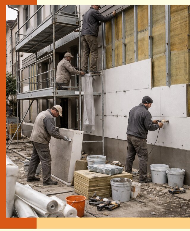 Утепление гостиницы под ключ в Усть-Джегуте с гарантией качества