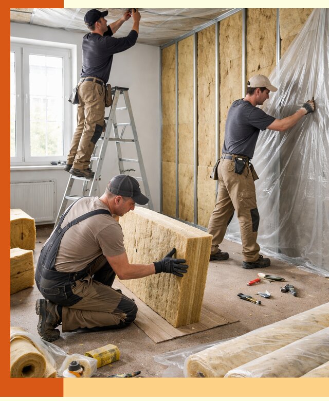 Утепление офисных помещений под ключ в Усть-Джегуте