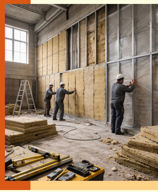 Утепление спортивного зала в Усть-Джегуте качественно и недорого