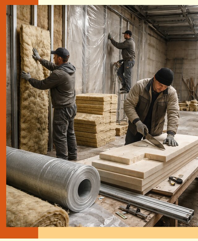 Утепление торгового склада в Усть-Джегуте с энергоэффективными решениями