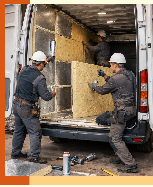 Утепление фургона-рефрижератора в Усть-Джегуте для сохранения температуры