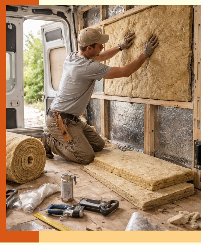 Утепление кемпера под ключ в Усть-Джегуте с гарантией качества