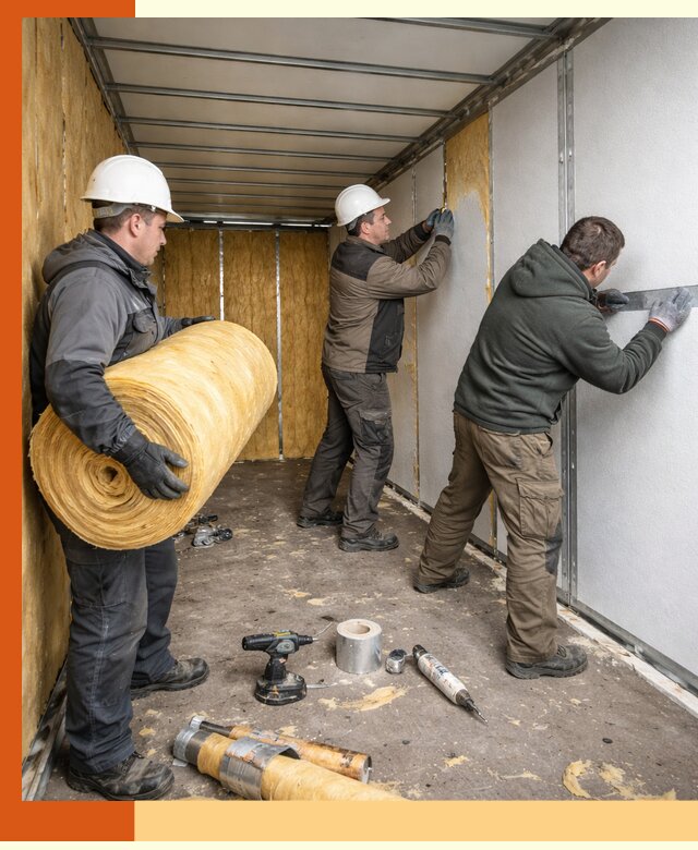 Утепление рефрижераторного контейнера в Усть-Джегуте профессионально и надежно