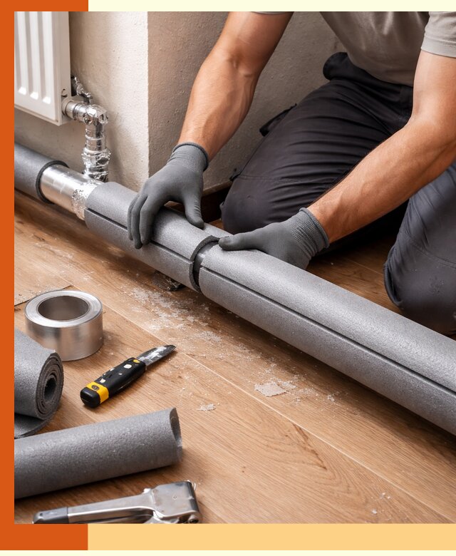 Утепление труб отопления в Усть-Джегуте: теплоизоляция и защита сети