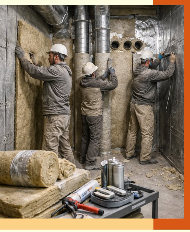 Утепление венткамеры в Усть-Джегуте под ключ от 1468 руб. — профессионально | ТепломастерСтд