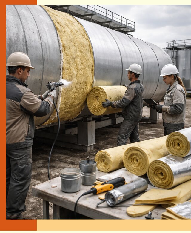 Утепление цистерны в Усть-Джегуте — утеплители и монтаж под ключ