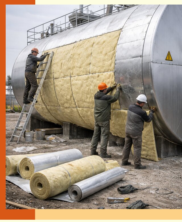 Утепление резервуаров с топливом в Усть-Джегуте надежно и экономично