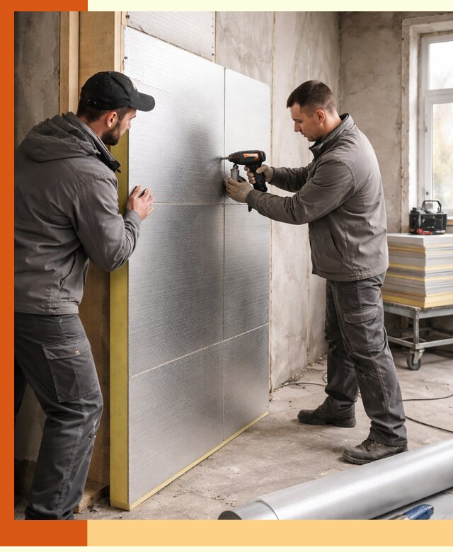 Утепление PIR панелями домов и зданий в Усть-Джегуте