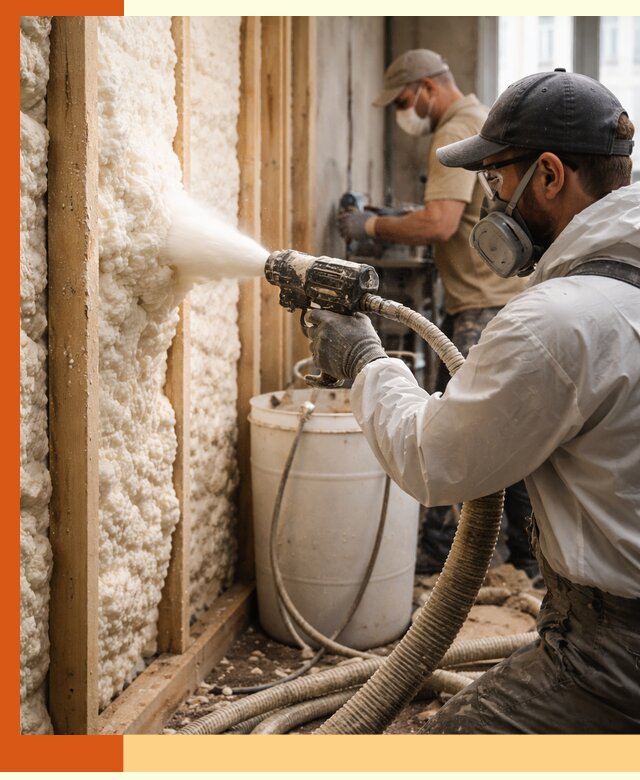 Утепление пеноизолом жилых и коммерческих объектов в Усть-Джегуте