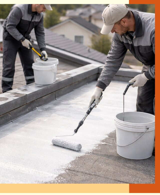 Утепление кровли жидкой теплоизоляцией в Усть-Джегуте от 2176 руб./м2 | ТепломастерСтд