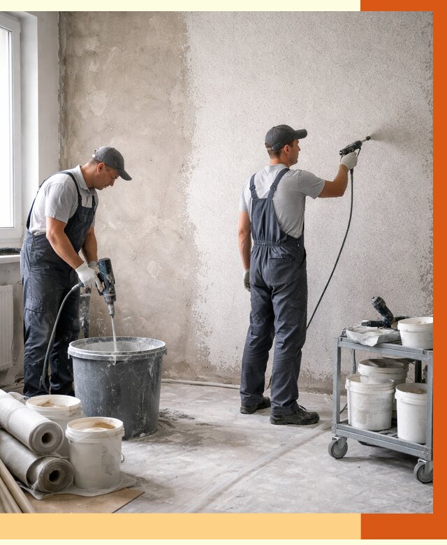 Утепление стен жидкой теплоизоляцией в Усть-Джегуте от 4252 руб/м² | ТепломастерСтд