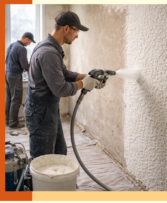 Утепление стен жидкой теплоизоляцией в Усть-Джегуте для квартир и домов