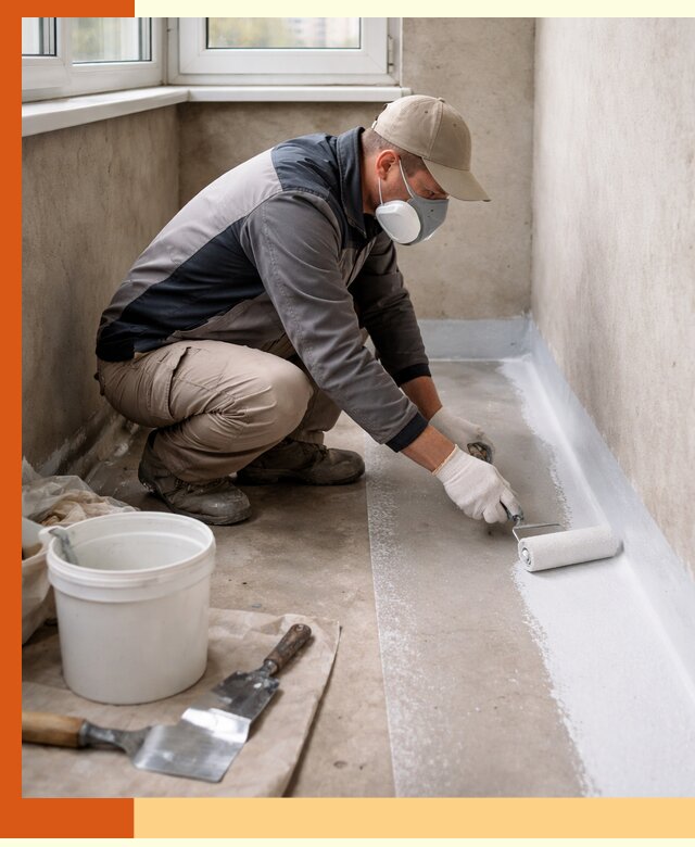 Утепление балкона жидкой теплоизоляцией в Усть-Джегуте