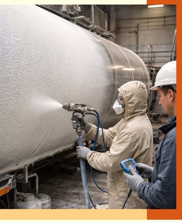 Утепление автоцистерны жидкой теплоизоляцией в Усть-Джегуте от 14678 руб. под ключ | ТепломастерСтд