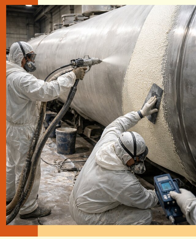 Утепление автоцистерн жидкой теплоизоляцией в Усть-Джегуте