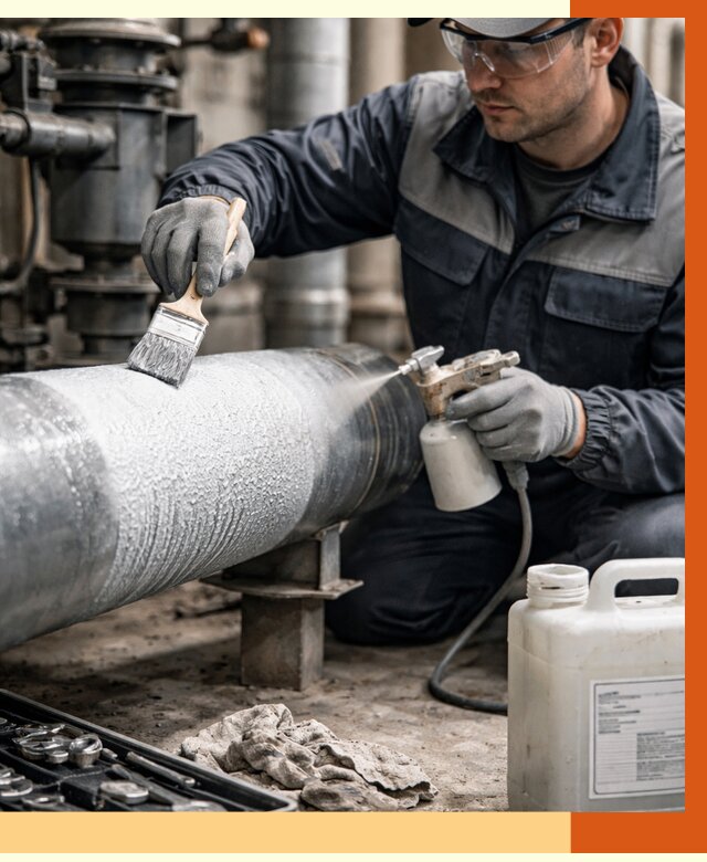 Утепление оборудования жидкой теплоизоляцией в Усть-Джегуте от 4555 руб. | ТепломастерСтд