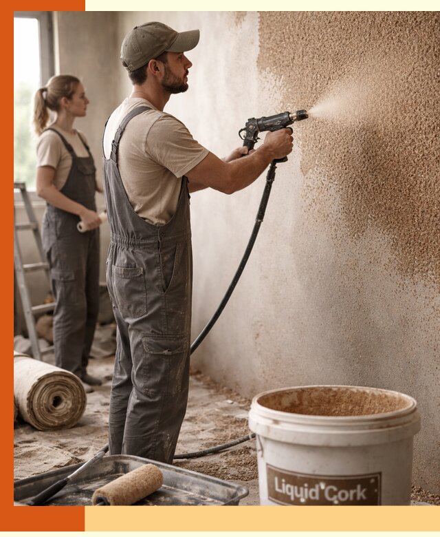 Утепление стен жидкой пробкой в Усть-Джегуте эффективное и долговечное