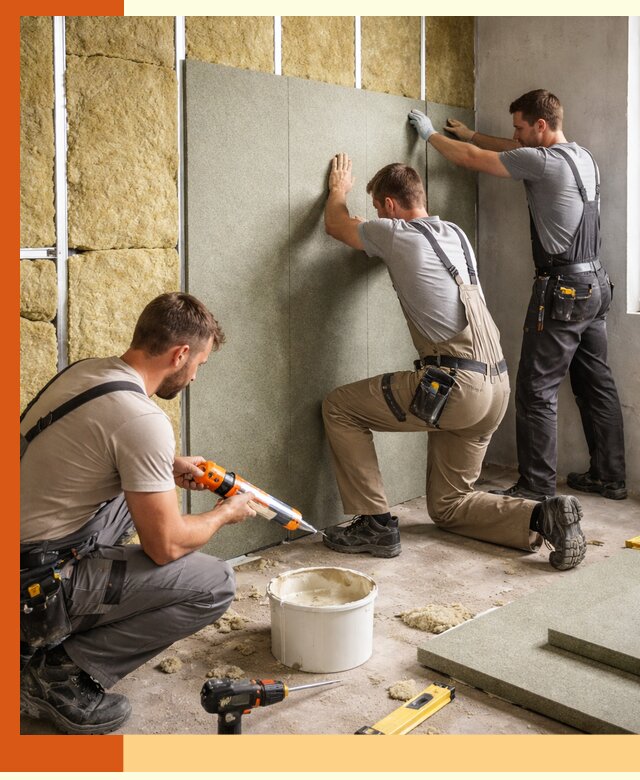 Профессиональная шумоизоляция стен в Усть-Джегуте для квартир и домов