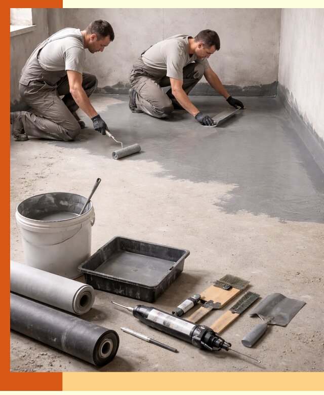 Гидроизоляция пола в Усть-Джегуте — надежная защита от влаги и протечек