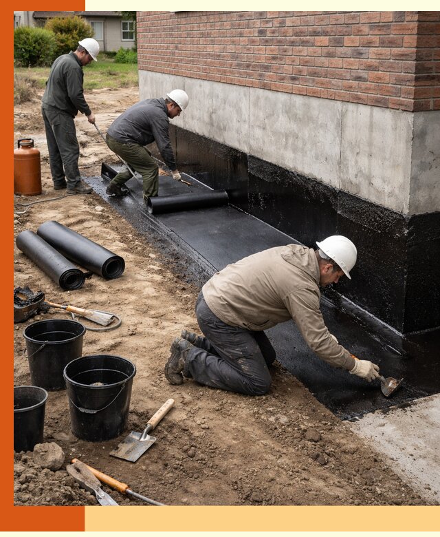 Гидроизоляция фундамента в Усть-Джегуте: надежная защита строений