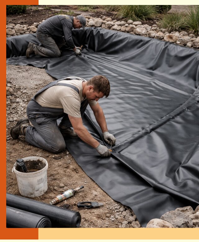 Гидроизоляция пруда в Усть-Джегуте: надежная защита и герметизация