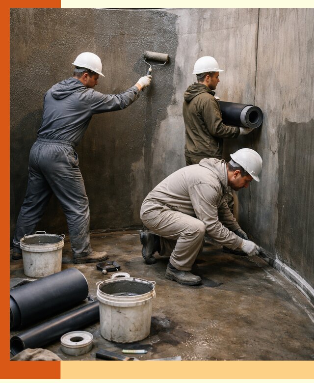 Гидроизоляция резервуара профессионально в Усть-Джегуте