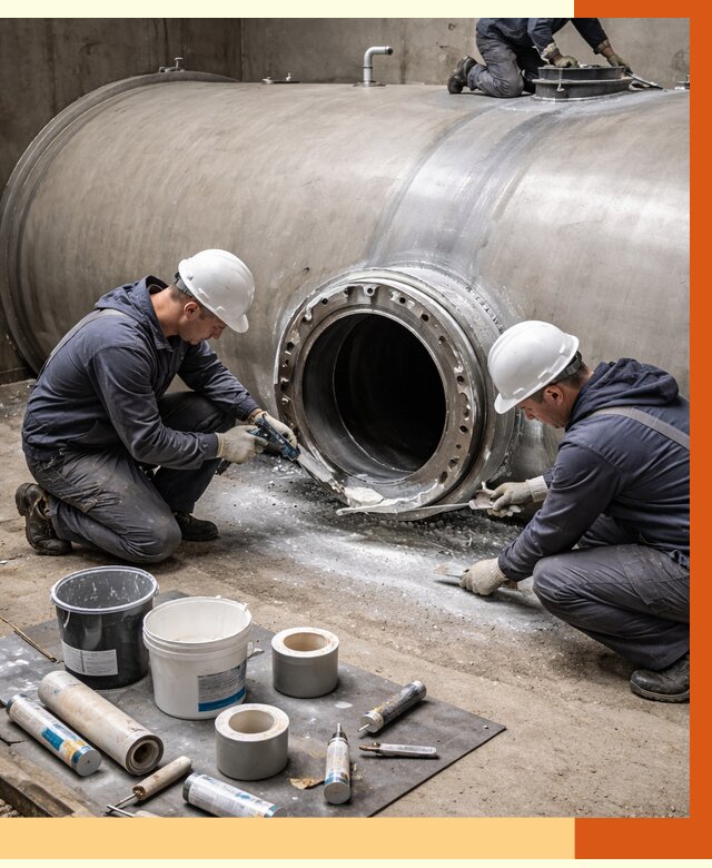 Гидроизоляция резервуара с топливом в Усть-Джегуте от 75923 руб. под ключ | ТепломастерСтд