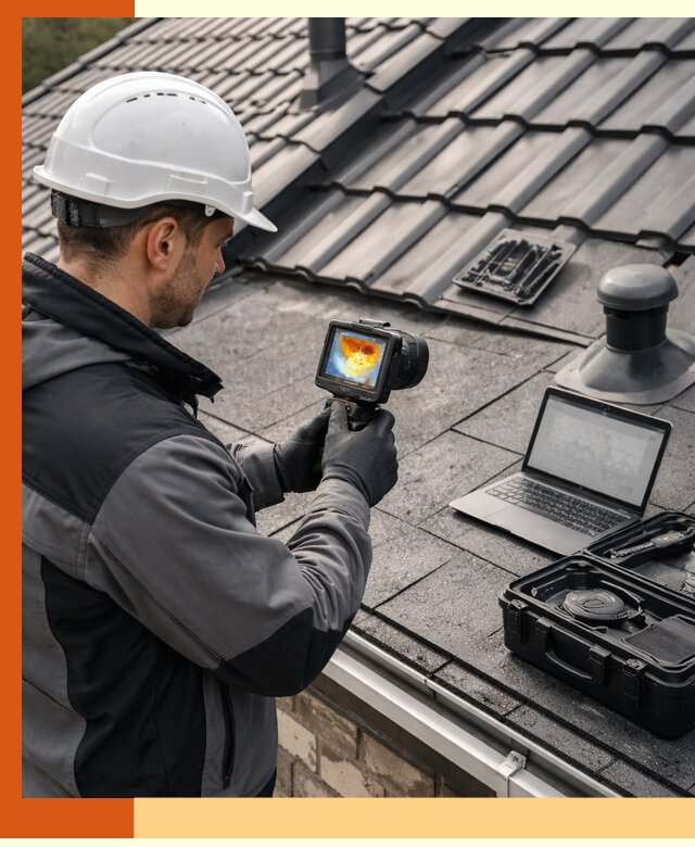 Тепловизионное обследование кровли в Усть-Джегуте для выявления дефектов