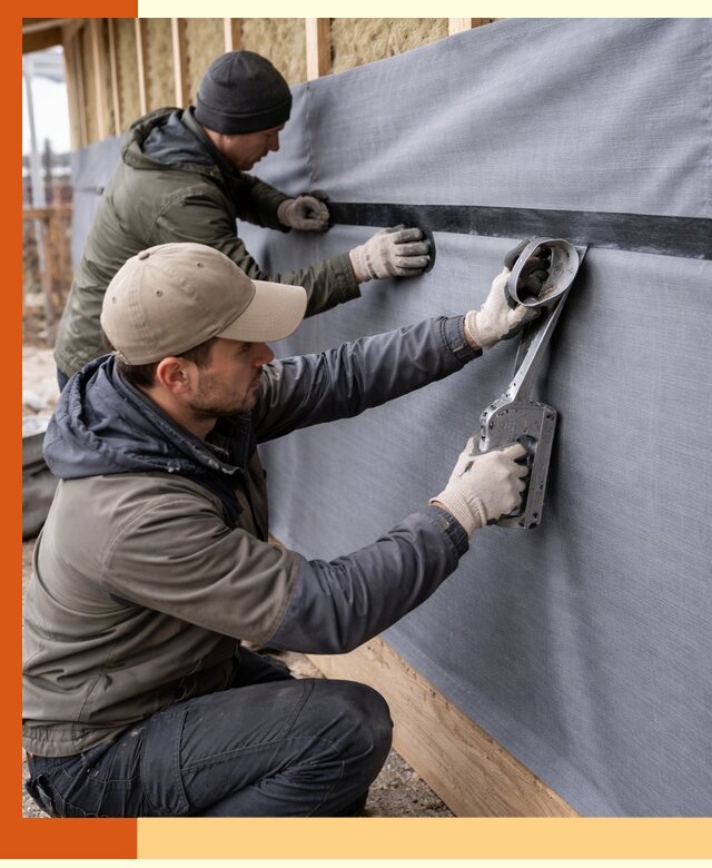 Монтаж ветроизоляции зданий и конструкций в Усть-Джегуте