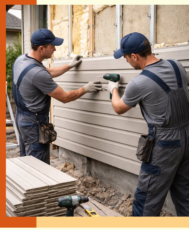 Монтаж сайдинга после утепления в Усть-Джегуте качественно и надежно