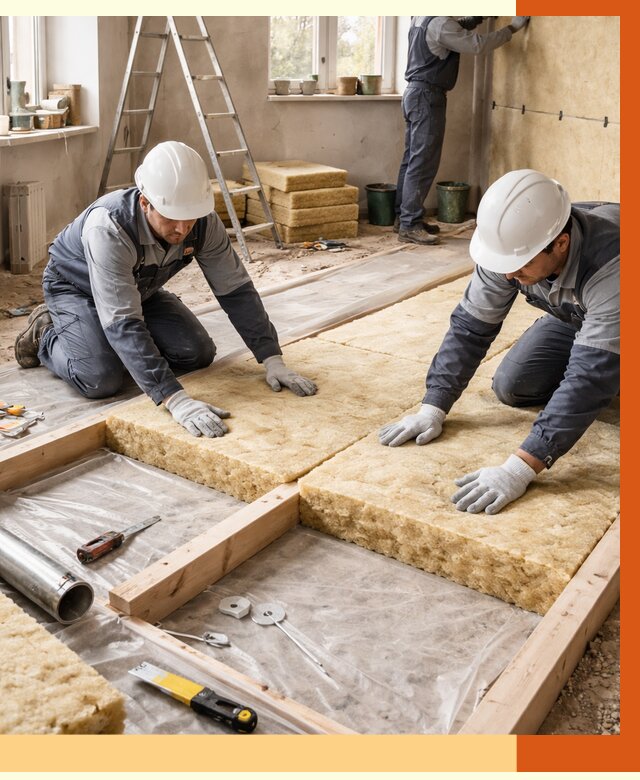 Восстановление теплоизоляции в Усть-Джегуте от 8605 руб. — ремонт утепления под ключ | ТепломастерСтд