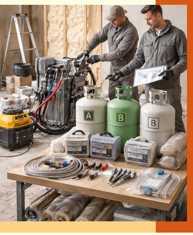 Продажа компонентов ППУ с консультацией в Усть-Джегуте от 4252 руб. | ТепломастерСтд